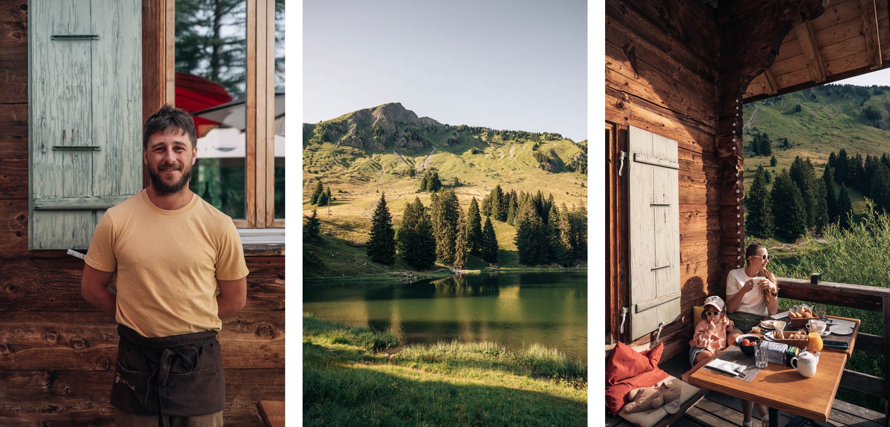 Auberge du lac Retaud en Suisse