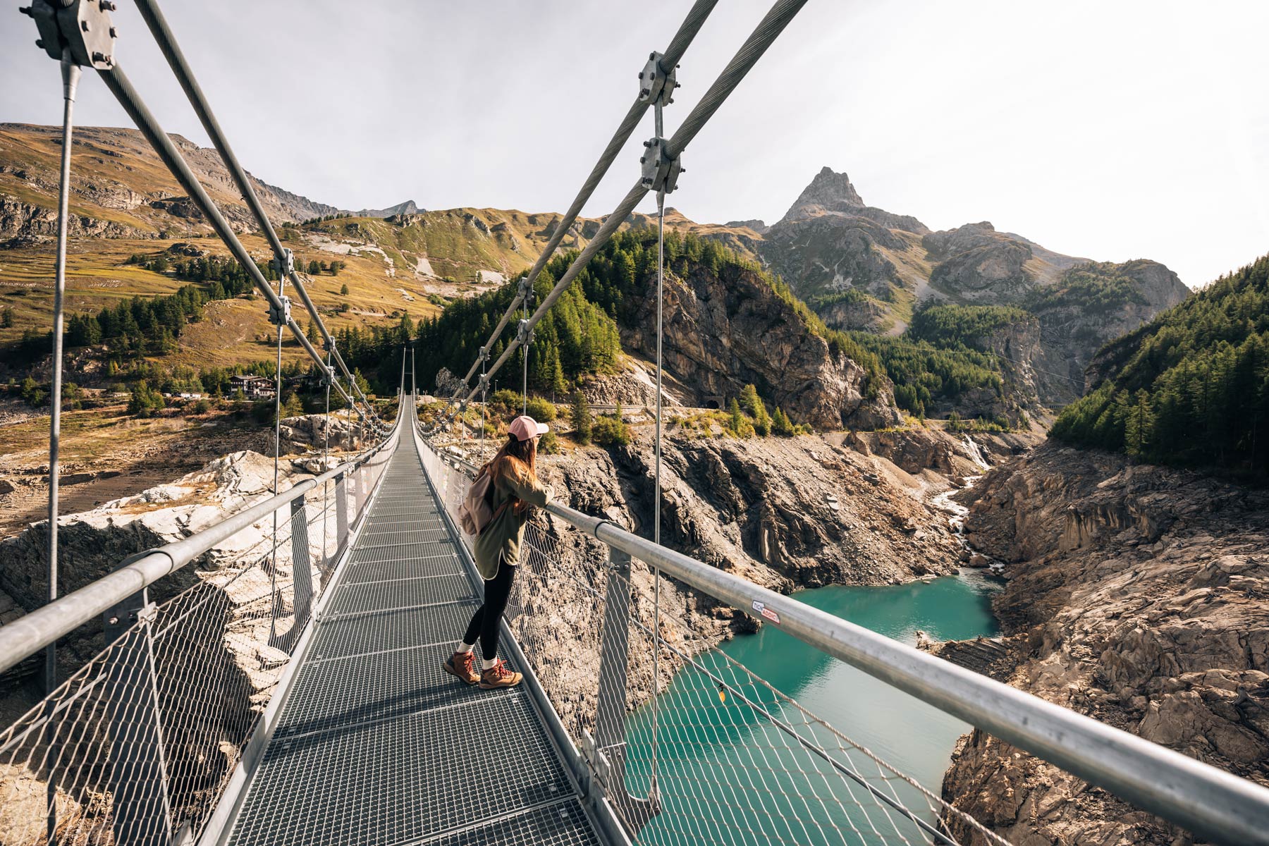 passerelles himalayennes de Tignes